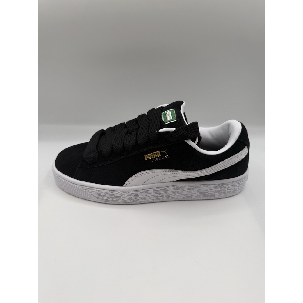 Puma Suede XL Sneakers,Men's 10.5, EU 44,Puma Black,Puma White,395205 02, NIB